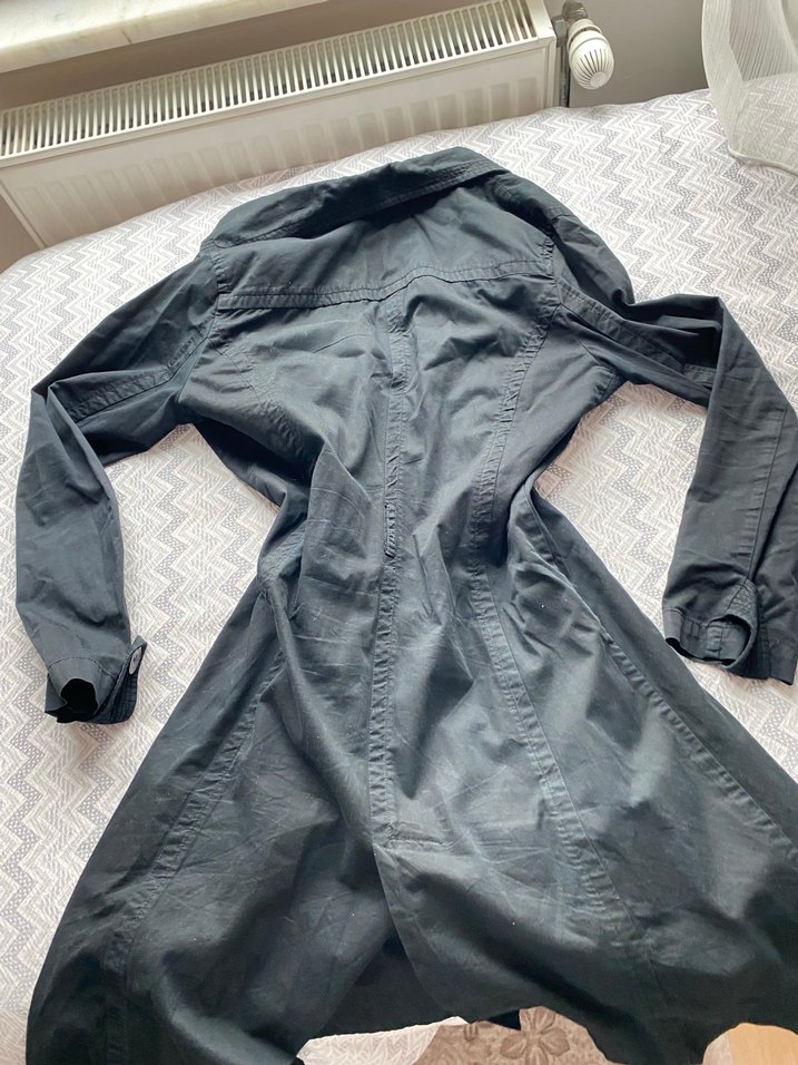 vintage Kadın Trençkot - Görsel 2