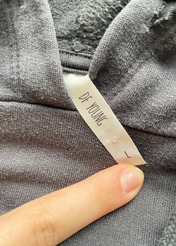 Siyah Kapüşonlu Fermuarlı Kadın Sweatshirt - Görsel 3