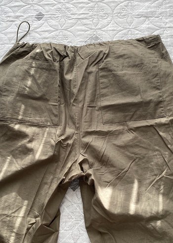 haki paraşüt pantolon - Görsel 6