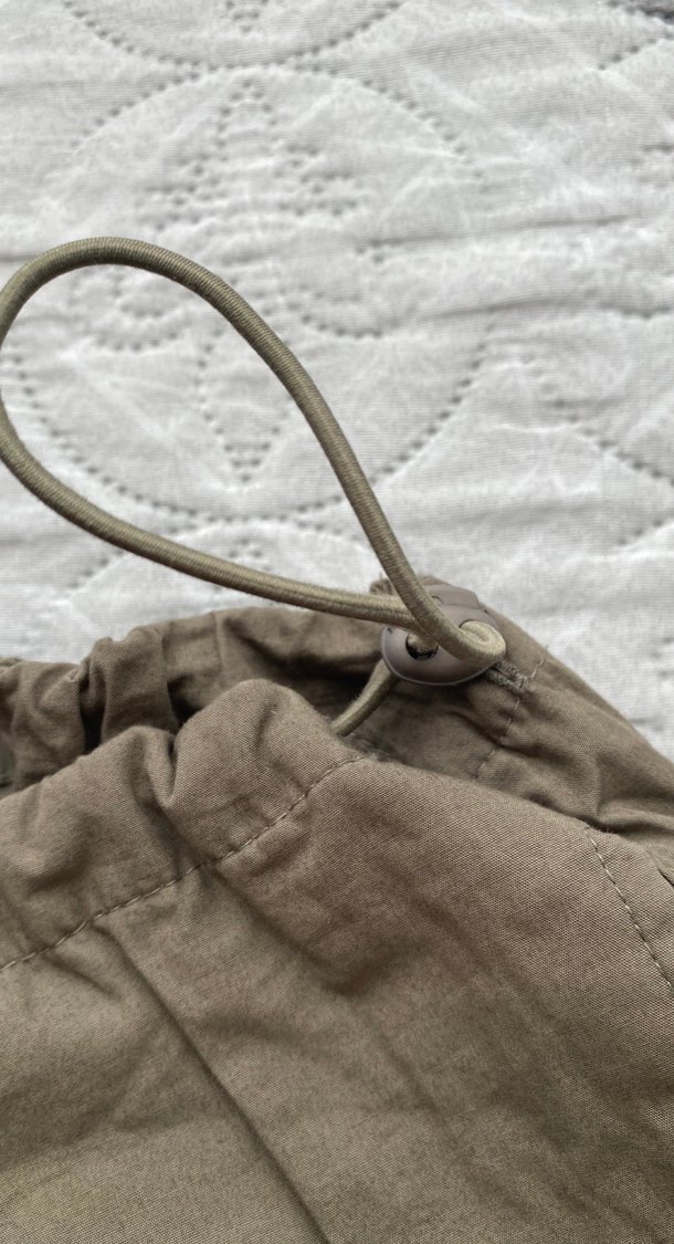 haki paraşüt pantolon - Görsel 3