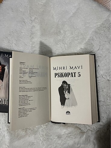  Beden Renk Yazarı mihri mavi piskopat 5 serisi ciltlidir cildiyle beraber o