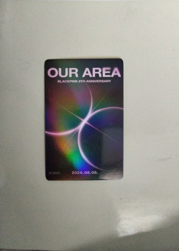 Jisoo Our Area lomocard - Görsel 2