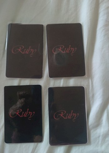 Jennie Ruby Photocard set 4lü - Görsel 2