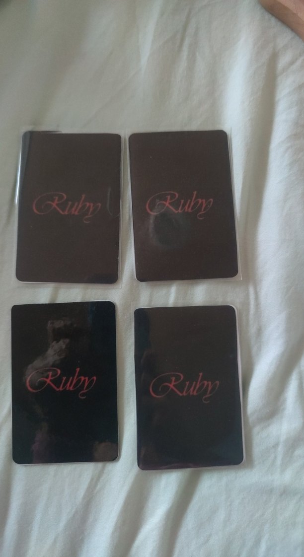 Jennie Ruby Photocard set 4lü - Görsel 2