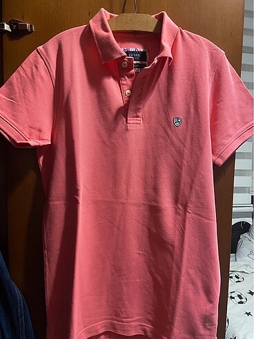 Lufian marka Polo yaka t shirt