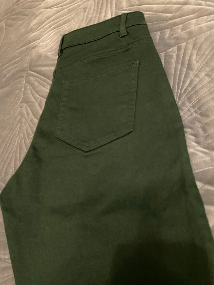 H&M Kadın Yeşil Pantolon - Görsel 3