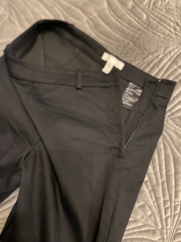 H&M Siyah Kadın Kumaş Pantolon - Görsel 2