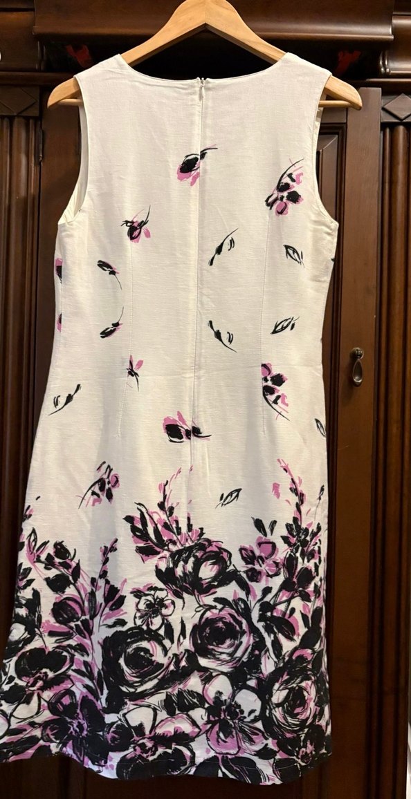 Çiçek Desenli Elbise - Görsel 2