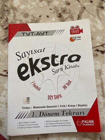 Tyt soru bankası palme yayınları