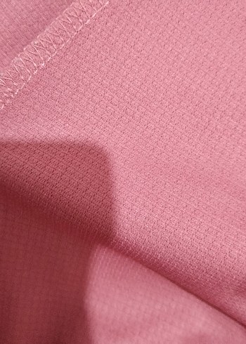 Pembe Uzun Kollu Salaş Kadın Elbise - Görsel 7