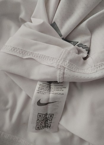 Beyaz Baskılı Koşu Spor Tişörtü - Görsel 8