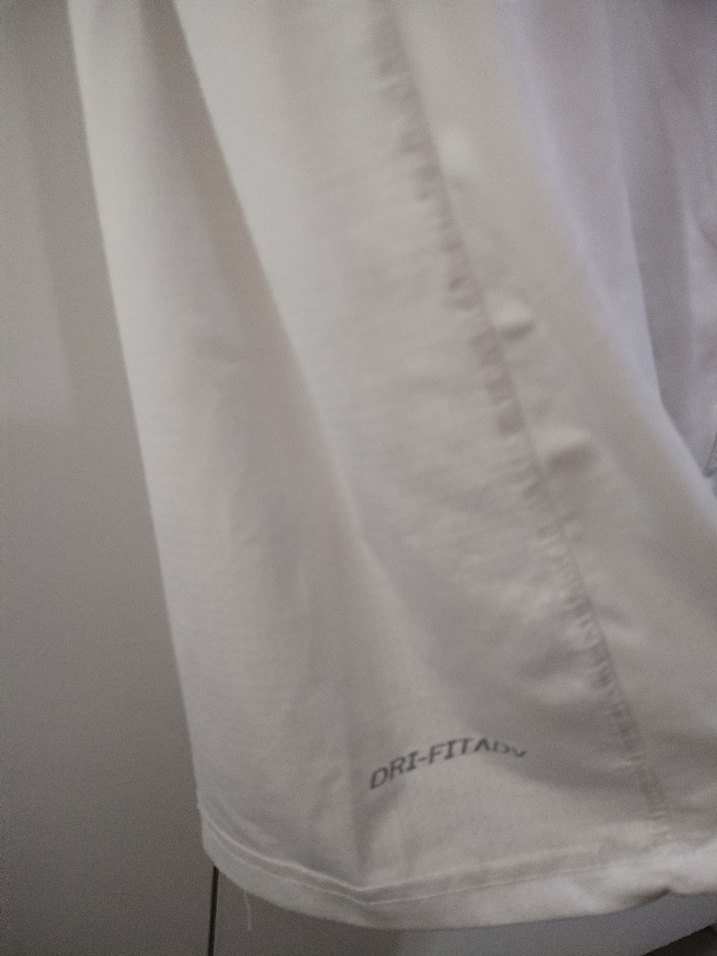 Beyaz Baskılı Koşu Spor Tişörtü - Görsel 5