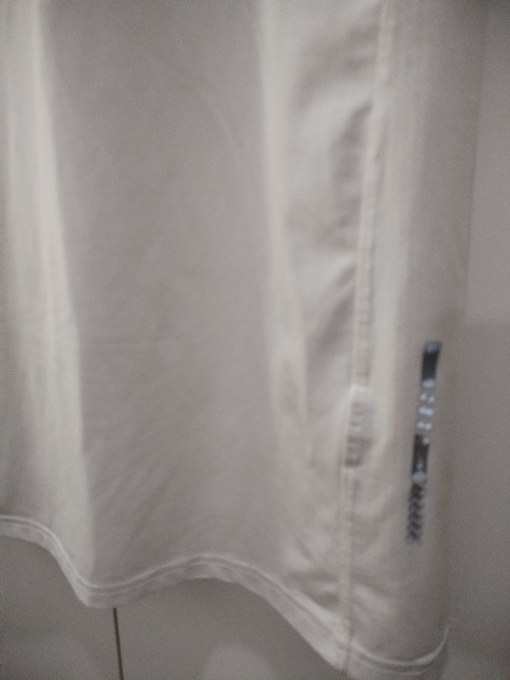 Beyaz Baskılı Koşu Spor Tişörtü - Görsel 4