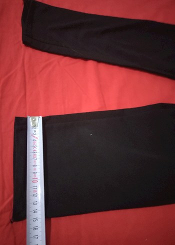 Siyah Süet Mini Kısa Paça Kadın Pantolon - Görsel 7