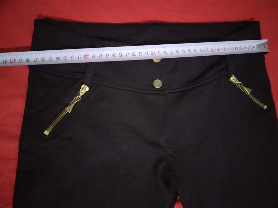 Siyah Süet Mini Kısa Paça Kadın Pantolon - Görsel 5