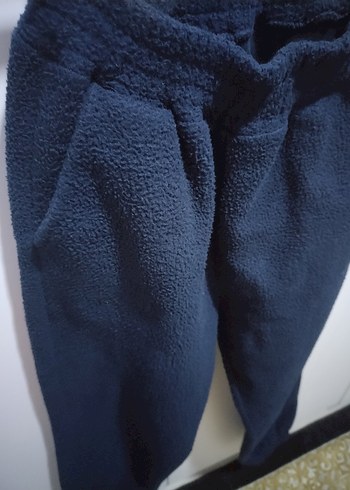 Lacivert polar Rahat Kesim Eşofman Altı - Görsel 2