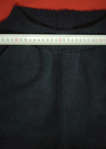 Lacivert polar Rahat Kesim Eşofman Altı - Görsel 4