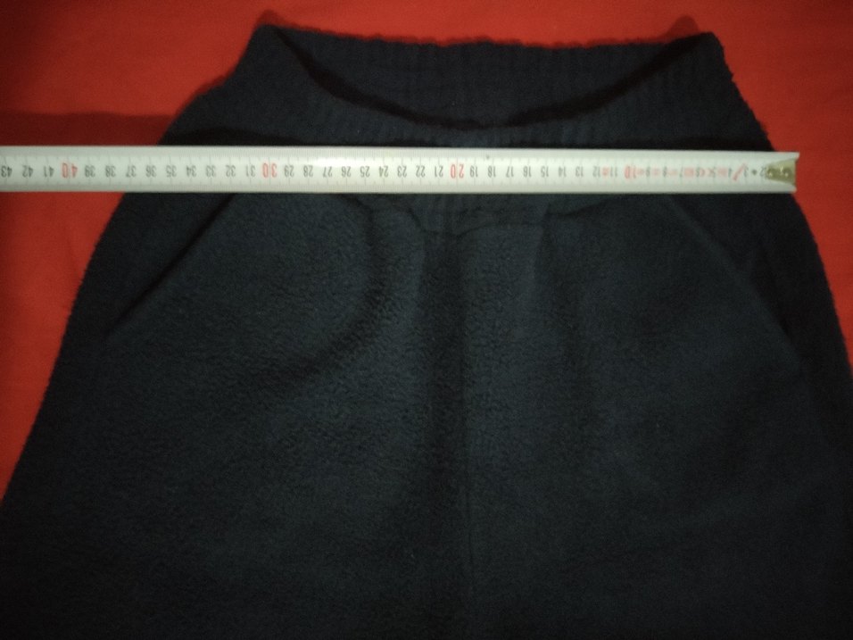 Lacivert polar Rahat Kesim Eşofman Altı - Görsel 4