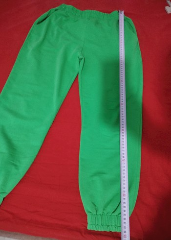 Rahat Kesim Yeşil Kadın Eşofman Altı - Görsel 6