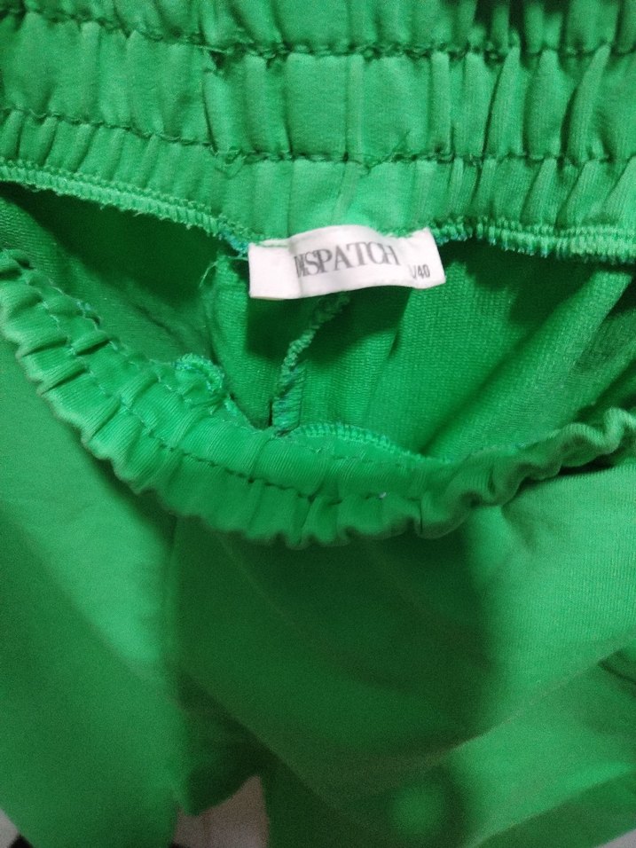 Rahat Kesim Yeşil Kadın Eşofman Altı - Görsel 3