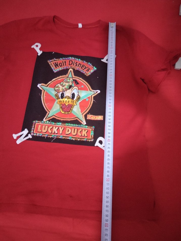 Kız Çocuk Kırmızı Rock Punk Tişört - Görsel 5