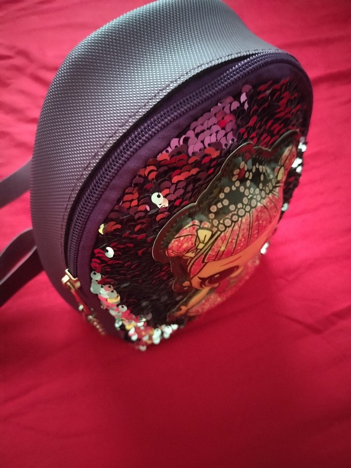 Pullu LOL Bebek Desenli Pembe Sırt Çantası - Görsel 2