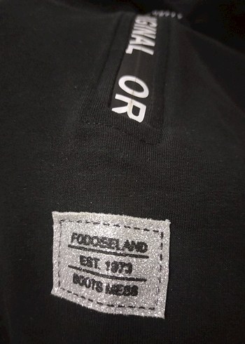 Siyah Kapüşonlu Fermuarlı Sweatshirt - Görsel 10