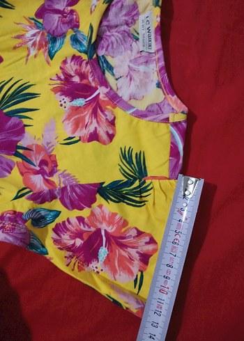 Sarı Çiçekli Bohem Kız Elbisesi - Görsel 10