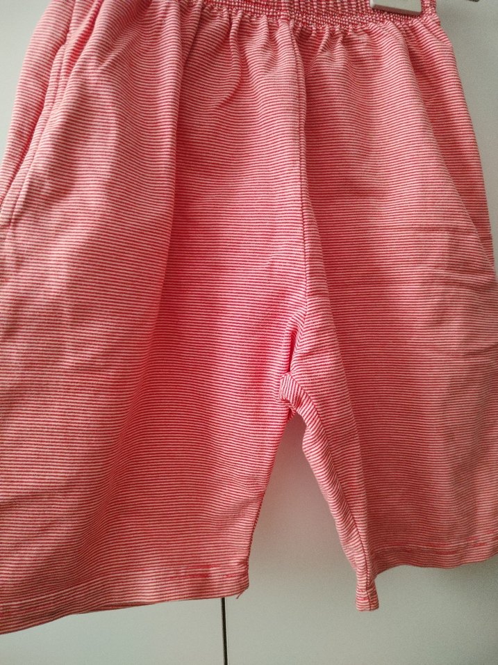 Kadın Pembe Mini Bermuda Şort - Görsel 4