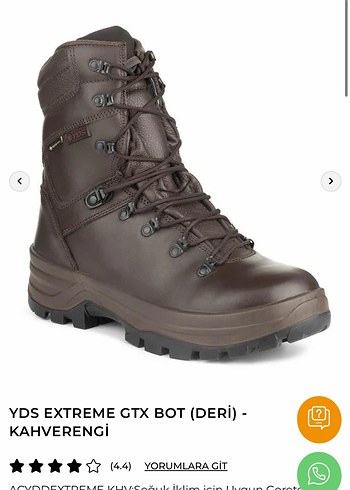 YDS Goratex Deri Bot - Görsel 6