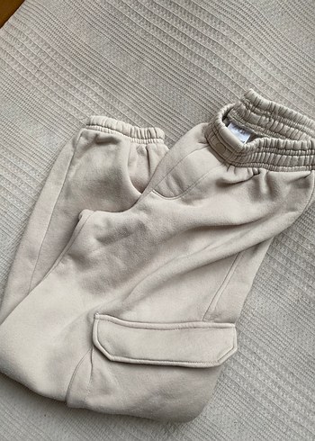 Bej Rahat Kesim çocuk Eşofman Altı - Görsel 2