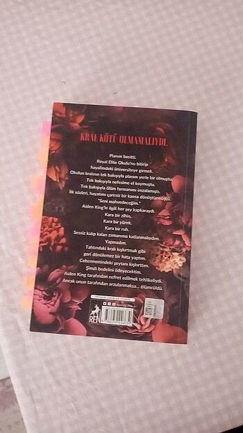  Beden Renk Sapkın kral post itli kitap