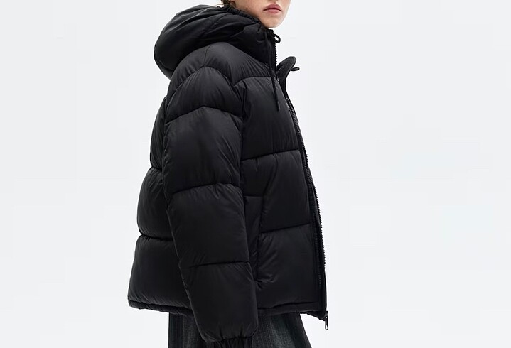s Beden H&M pofuduk ceket
