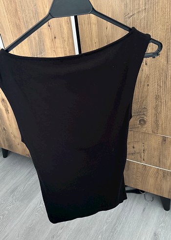 Dilvin Siyah Kolsuz Mini Keten Atlet - Görsel 13