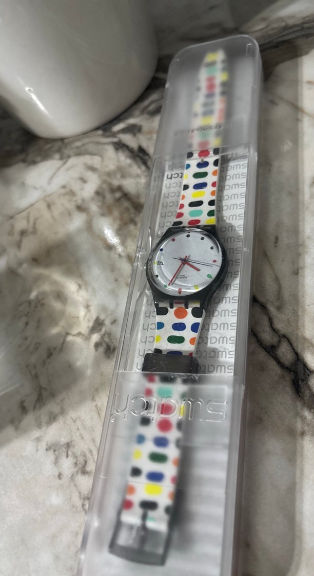 Çok Renkli Kayışlı Kadın Saat - Görsel 4