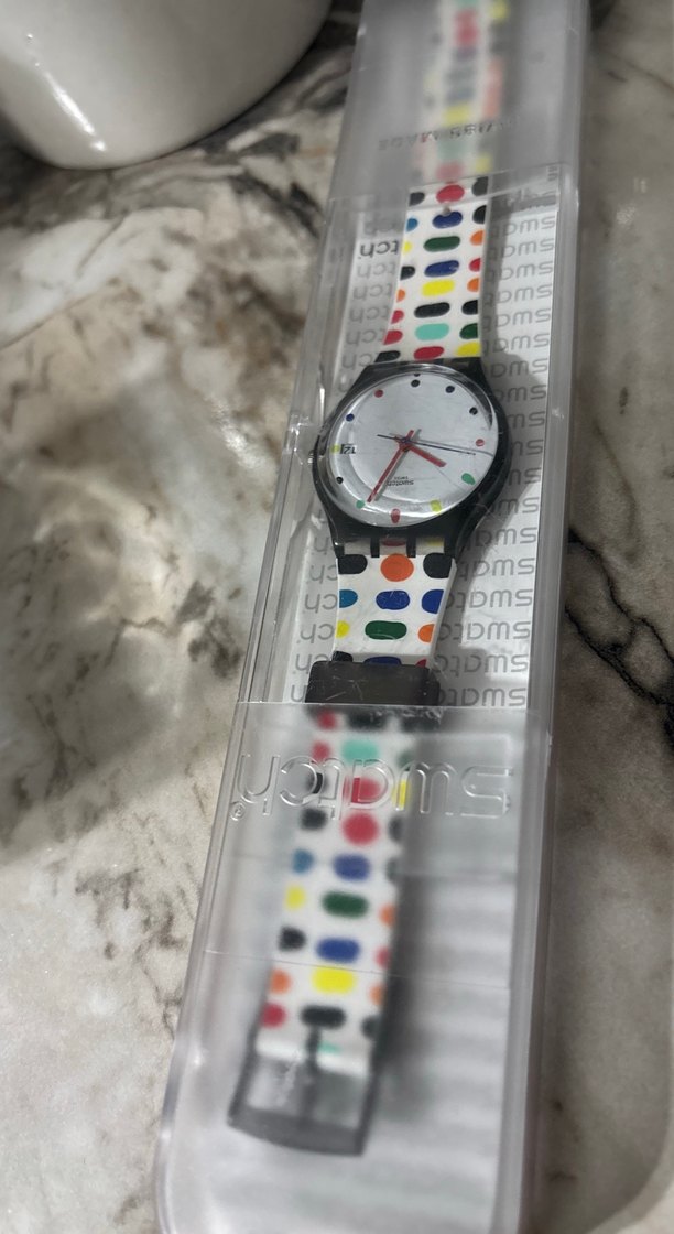 Çok Renkli Kayışlı Kadın Saat - Görsel 3
