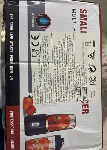 Kırmızı Smali Çok Fonksiyonlu Profesyonel Katı Meyve Sıkacağı - Görsel 2