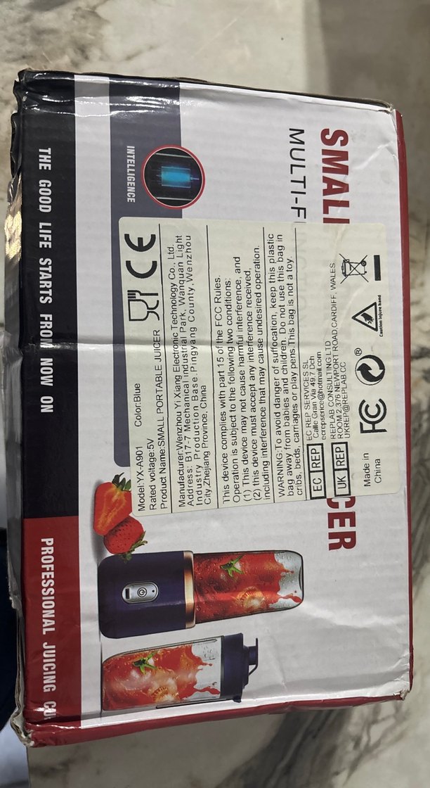 Kırmızı Smali Çok Fonksiyonlu Profesyonel Katı Meyve Sıkacağı - Görsel 2