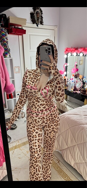 İthal leopar takım