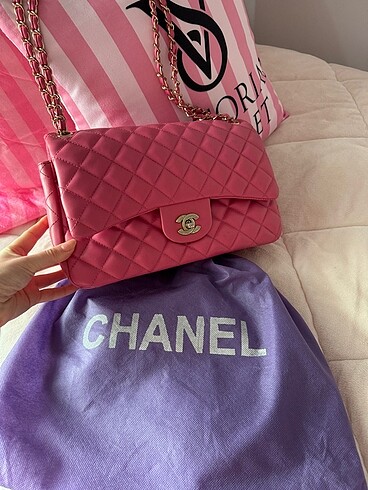 Chanel Pink chanel jumbo