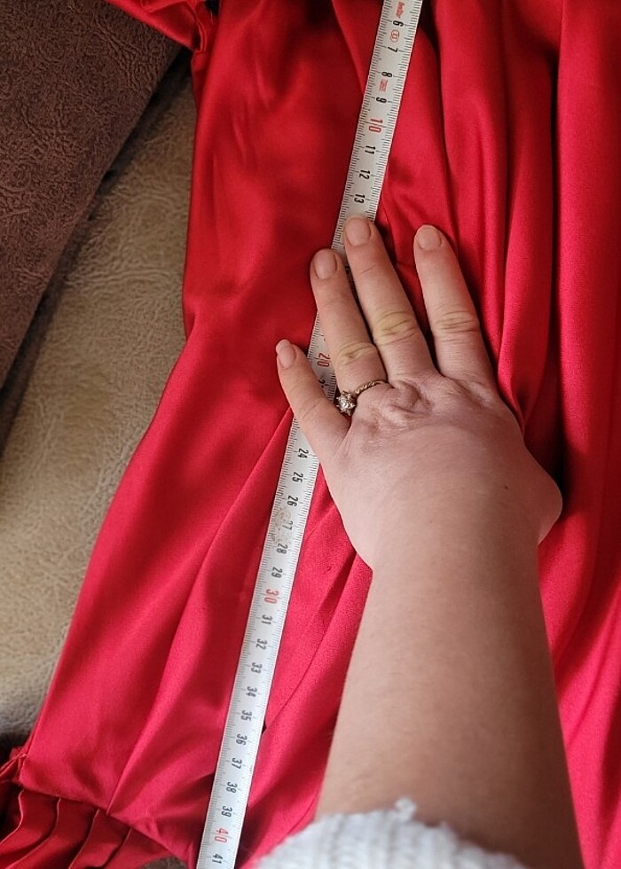 Saten Abiye Kına Elbisesi Gece Elbisesi - Görsel 3