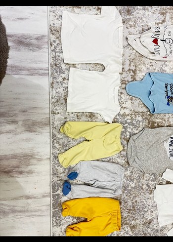 Bebek tulum zıbın üst ve bebek alt - Görsel 2