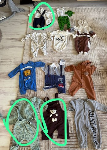 Çoklu Bebek Erkek Örme Kıyafet Seti - Görsel 2