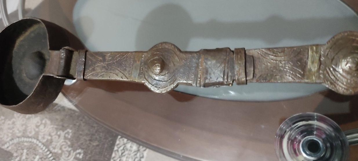 Bej Deri Vintage Kadın Kemer - Görsel 2