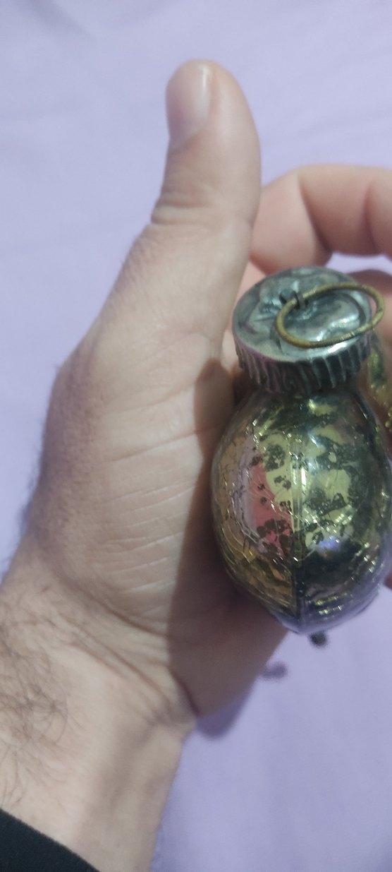 Vintage Altın Renkli Kalp Kolye - Görsel 3