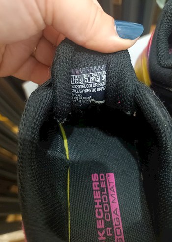 33 Beden çeşitli Renk Skechers Kız Çocuk Renkli Sneakers