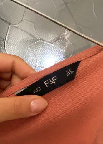 F&F Bej Düğmeli Kadın Uzun Tulum
