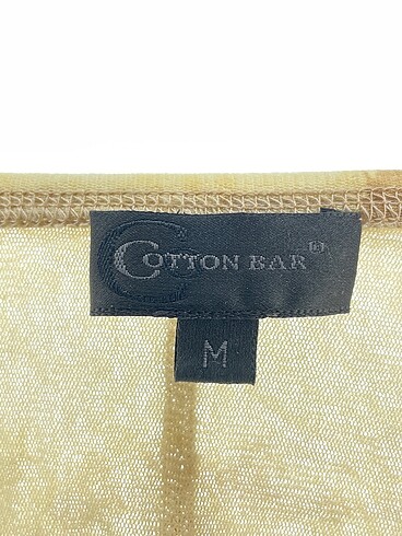 m Beden sarı Renk Cotton Bar Hırka %70 İndirimli.