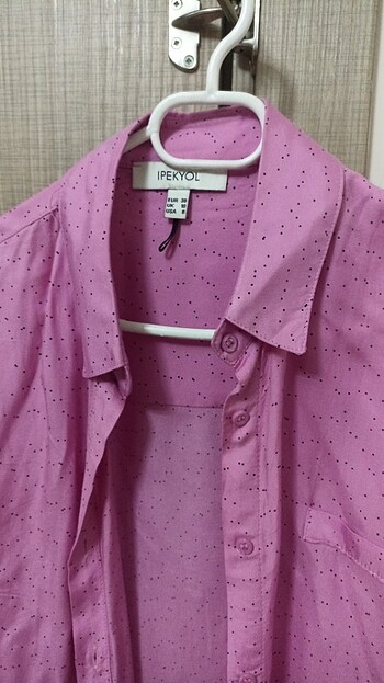 ipekyol İpekyol pembe gömlek 