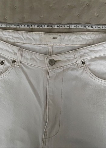 Zara Beyaz Pantalon - Görsel 3